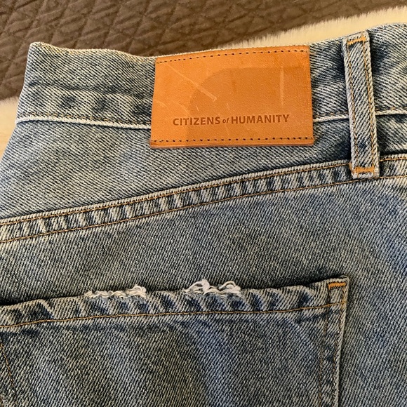 Citizens of Humanity Charlotte high rise straight leg Jean - moondust - Picture 9 of 16